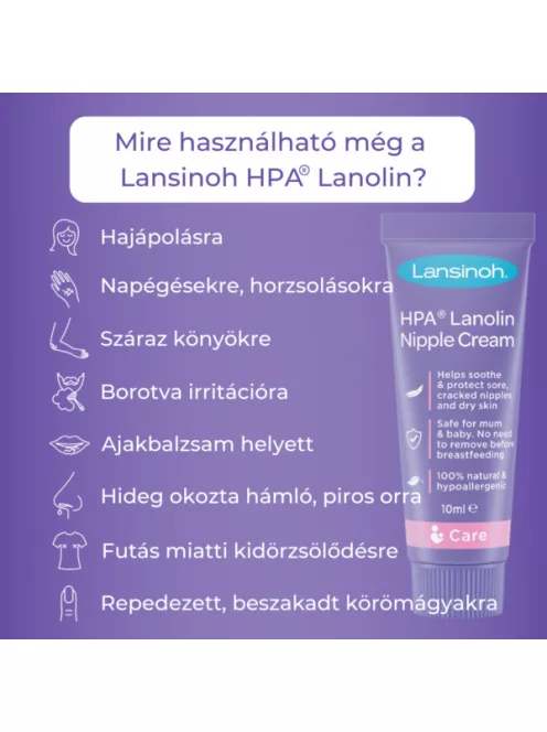 Lansinoh bimbóvédő krém HPA Lanolin 10 ml