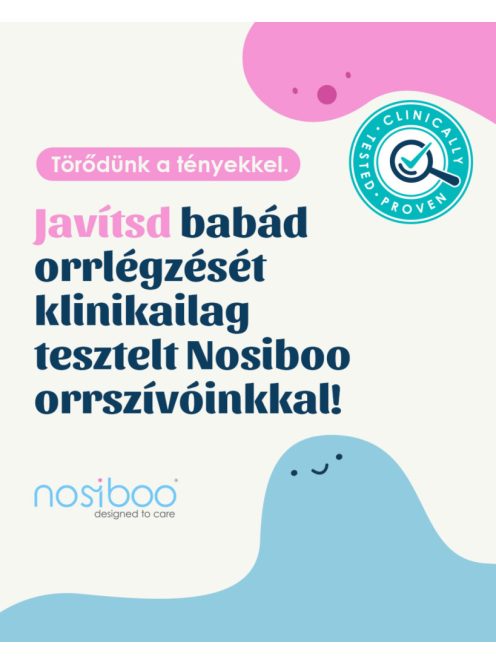 Nosiboo Pro elektromos orrszívó - Pink