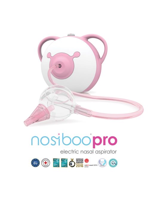 Nosiboo Pro elektromos orrszívó - Pink