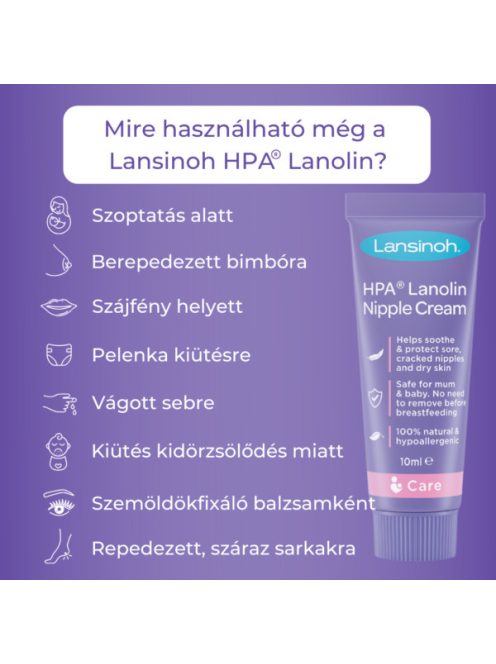 Lansinoh bimbóvédő krém HPA Lanolin 40ml - Új