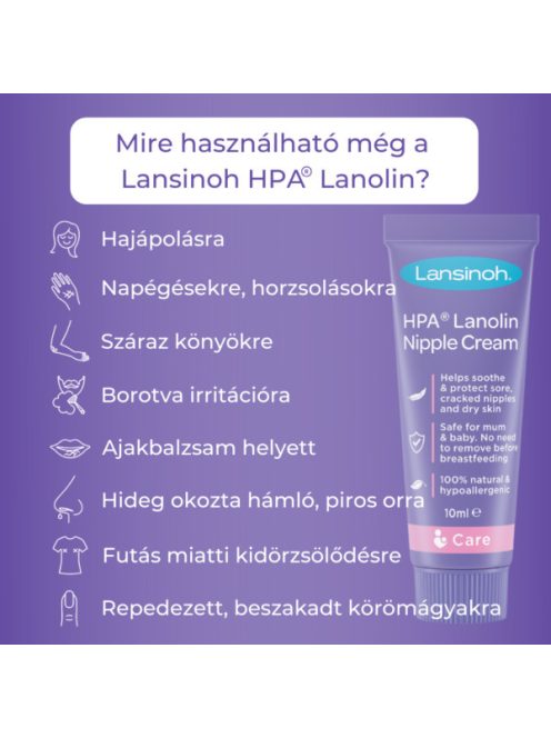 Lansinoh bimbóvédő krém HPA Lanolin 40ml - Új