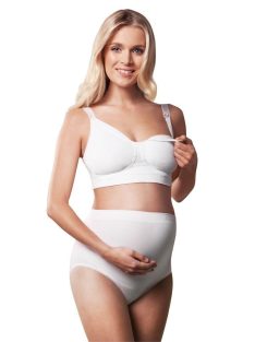   Carriwell Varrásnélküli gélmerevítős szoptatós melltartó XL - fehér