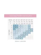 Carriwell Varrásnélküli betétes szoptatós melltartó M - fehér