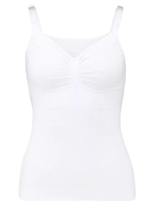 Carriwell Hasleszorító szoptatós top M - fehér