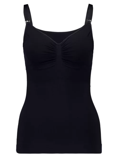 Carriwell Hasleszorító szoptatós top L - fekete