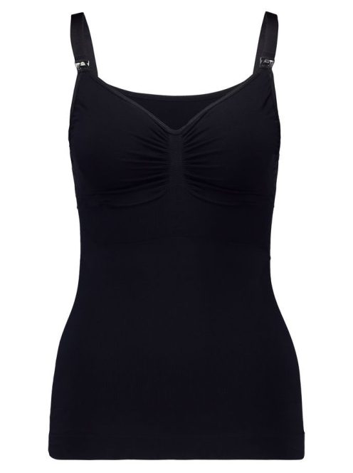 Carriwell Hasleszorító szoptatós top XL - fekete