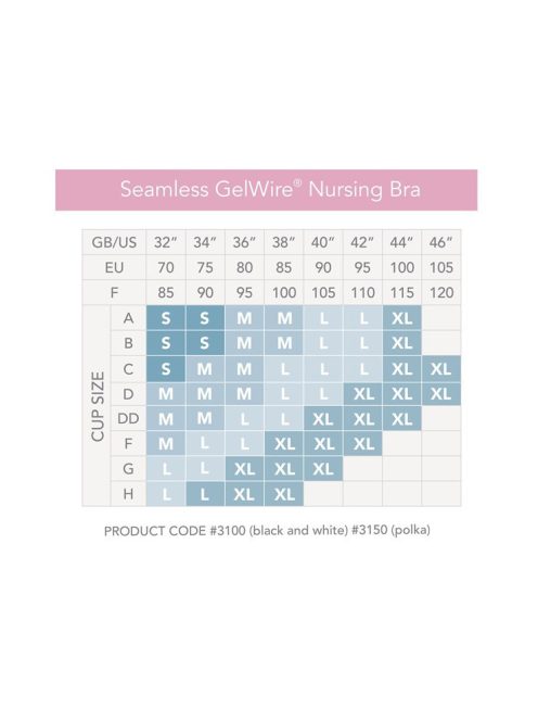 Carriwell Varrásnélküli gélmerevítős szoptatós melltartó L- fekete