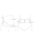 Carriwell Állítható hastartópánt S/ M - fehér