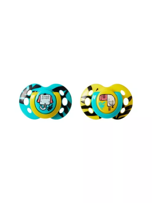 Tommee Tippee Fun játszócumi 6-18 hó 2 db M