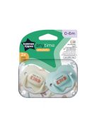 Tommee Tippee Anytime játszócumi 0-6 hó 2 db M