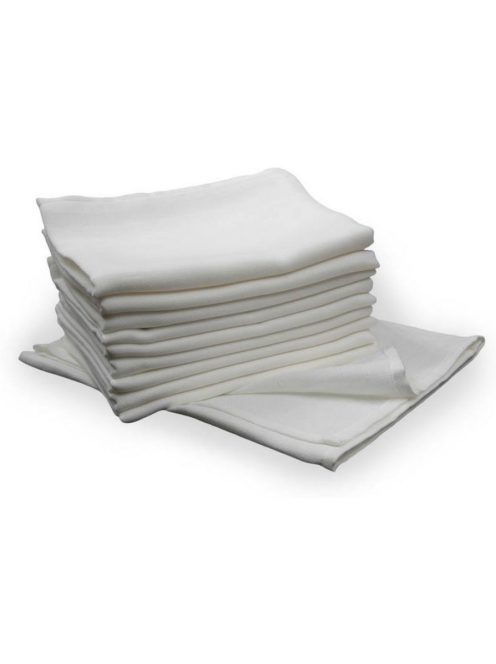 Scamp fehér textilpelenka 10db
