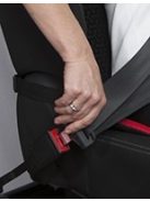 Scamp Biztonsági övterelő piros