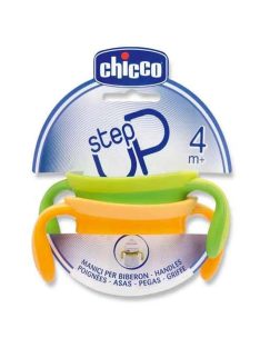   Chicco STEP UP cumisüveghez fogantyú 2 Darab ZÖLD/SÁRGA - BOMBA ÁR!