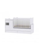 Lorelli MiniMax kombi ágy 72x190 - White / Fehér