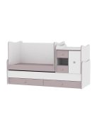 Lorelli MiniMax kombi ágy 72x190 - White / Fehér