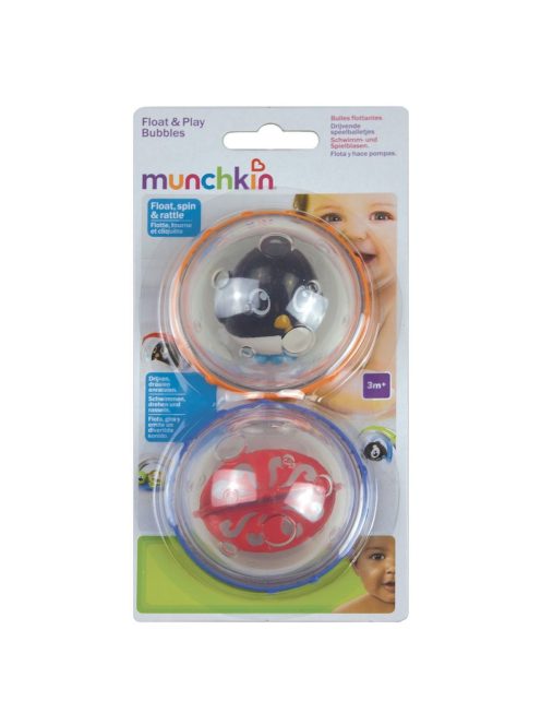 Munchkin fürdőjáték - Float & Play Bubbles / Játékbuborékok (2Darab)