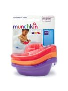 Munchkin fürdőjáték - Little Boat Train / Kishajók (3Darab)