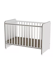   Lorelli Sweet Dream kiságy 60x120 - White & Coffee / Fehér & Kávé