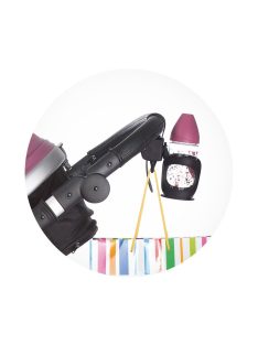 Chipolino univerzális pohártartó babakocsira - Black