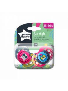 Tommee Tippee Fun játszócumi 18-36 hó 2db lány M
