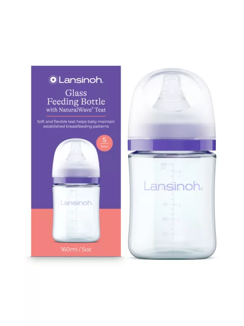 Lansinoh 160ml üveg cumisüveg