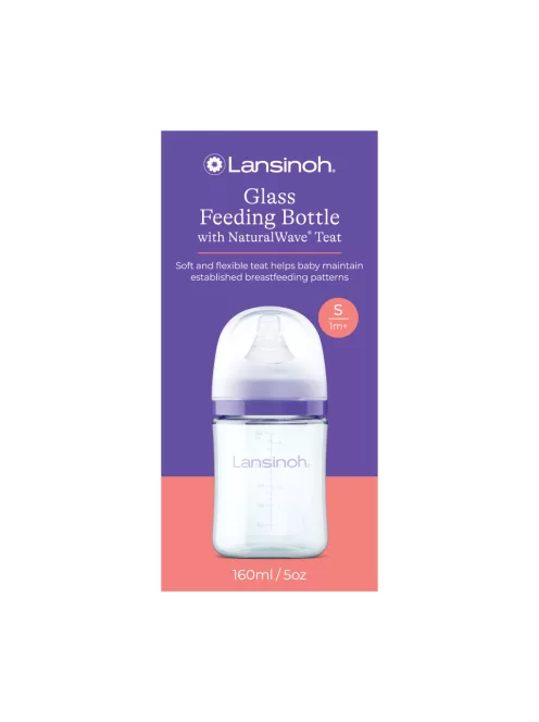 Lansinoh 160ml üveg cumisüveg