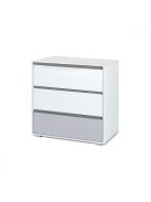 Little Sky Dalia komód - fehér & szürke