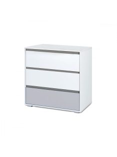 Little Sky Dalia komód - fehér & szürke