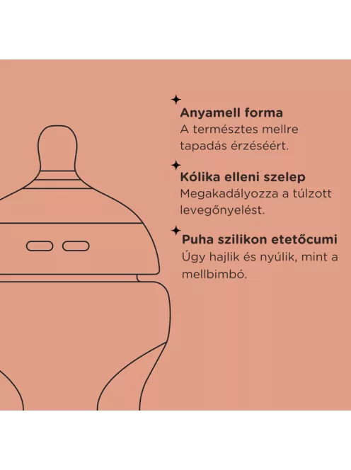 Tommee Tippee Natural Start cumisüveg 2x340 ml