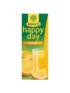 Happy Day 100% narancslé szívószálas 0,2L
