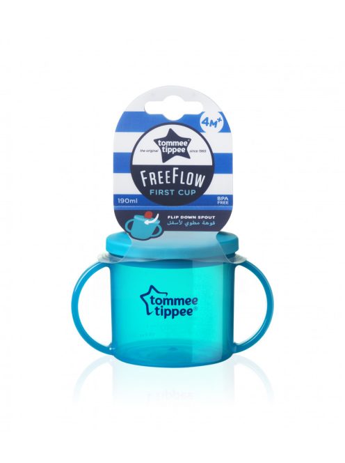 Tommee Tippee FreeFlow First Cup pohár 190ml 4+
