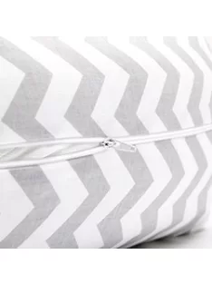 Scamp szoptatós párna vászon Zigzag grey standard
