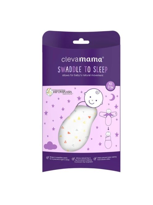 Clevamama pocaklakó pólya 0-3h mintás - kifutó