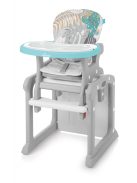 Baby Design Candy 2 az 1-ben multifunkciós etetőszék - 05 Turquoise