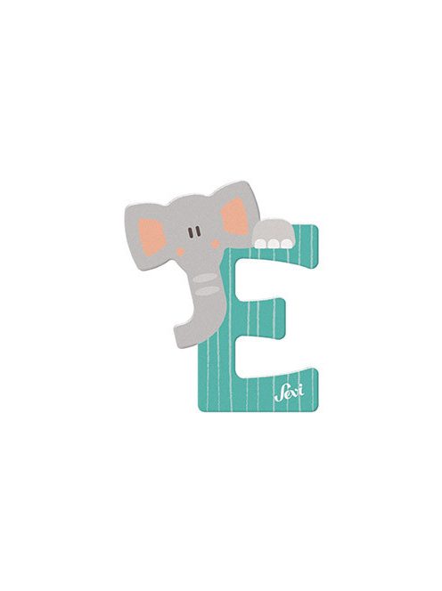Sevi fa betűk - E - Elefánt menta