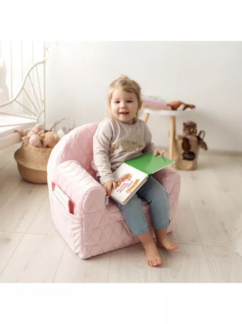 Albero Mio Velvet Kids babafotel - V101 Pink
