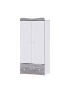Lorelli Exclusive szekrény - White & Artwood