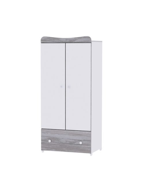 Lorelli Exclusive szekrény - White & Artwood