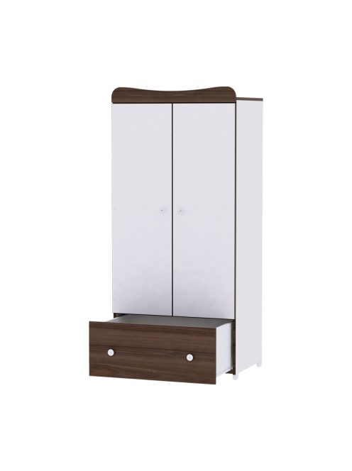 Lorelli Exclusive szekrény - White & Artwood