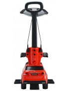 Chipolino Mercedes AMG GLE 63 bébitaxi tolókarral és kupolával - piros