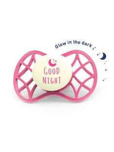   Nuvita Air.55 Cool! éjszakai cumi védőkupakkal 6hó+ - Glow Marsala - 7085