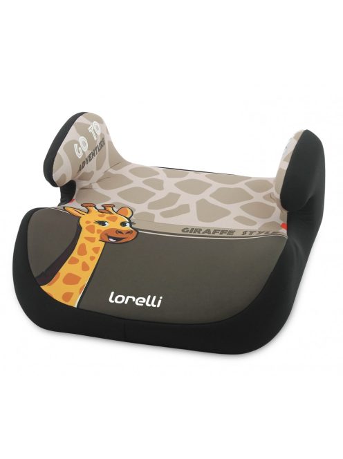 Lorelli Topo Comfort autós ülésmagasító 15-36kg - Giraffe light-dark beige 