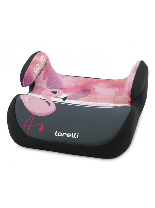 Lorelli Topo Comfort autós ülésmagasító 15-36kg - Flamingo grey-pink 