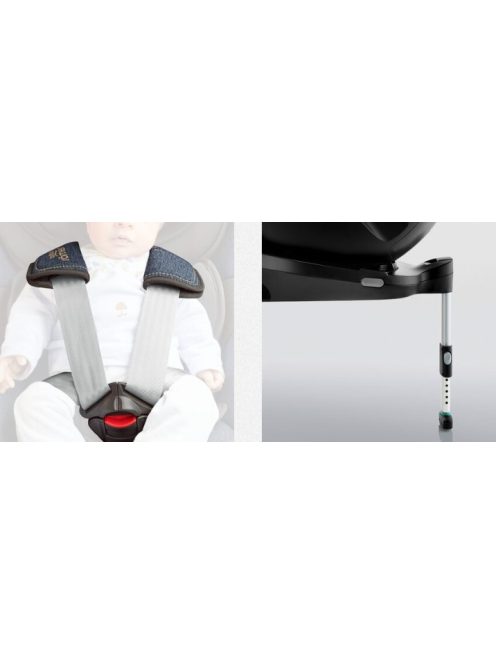 Britax Römer Swingfix M i-Size autósülés 61-105cm - Storm Grey - BOMBA ÁR!