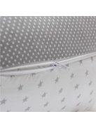Scamp szoptatós párna vászon Mouse Dots Stars