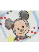 Asti Disney Mickey hosszú ujjú baba body fehér-kék 68