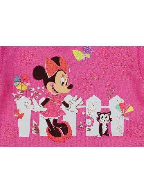Asti Disney Minnie cicás hosszú ujjú baba body rózsaszín 68
