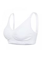 Carriwell Gélmerevítős betétes szoptatós melltartó M - fehér