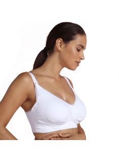   Carriwell Gélmerevítős betétes szoptatós melltartó L - fehér