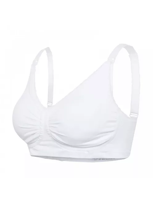 Carriwell Gélmerevítős betétes szoptatós melltartó XL - fehér